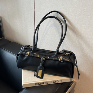 Bolso <span class=keywords><strong>de</strong></span> hombro <span class=keywords><strong>de</strong></span> <span class=keywords><strong>lujo</strong></span> para mujer, dos asas, cierre <span class=keywords><strong>de</strong></span> cremallera, diseño portátil <span class=keywords><strong>de</strong></span> moda, estilo <span class=keywords><strong>de</strong></span> <span class=keywords><strong>lujo</strong></span> personalizado, poliéster <span class=keywords><strong>de</strong></span> marca - Product Image 2