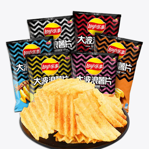 Chips de Patata <span class=keywords><strong>Lay</strong></span>'s de Múltiples Sabores, Snacks de Patata Cortada y Expandida, Sabores Exóticos, 70g - Product Image 4