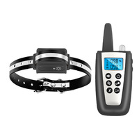 Wiederaufladbares Anti-Bell Hundetrainingshalsband mit Piepton, Vibration und Elektrostatischem Schock zur Bellkontrolle
