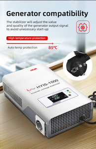 Reguladores/Estabilizadores de Voltaje Automáticos (AVR) Monofásicos de 1500VA, 220V, 90-310V, Onda Sinusoidal Pura de Alta Fidelidad, 0ms - Product Image 4
