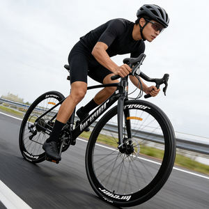 700C Magnesiumlegierung-Rahmen Rennrad Bicicleta De Ruta Lineare Scheibenbremse Gangschaltung Rennfahrrad mit Rennlenker für Erwachsene - Product Image 4