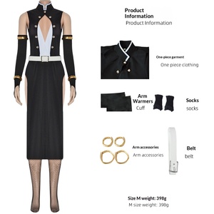 Disfraz de <span class=keywords><strong>Cosplay</strong></span> Estilo Anime Demon Slayer, Uniforme Disponible en Stock, Suministro de Fábrica - Product Image 3