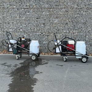 TOSH Small Diesel/Gasoline Engine Portable Hand Held Mini Spreader Bitumen <b>Sprayer</b> with Pump & PLC for Sale - Product Image 1
