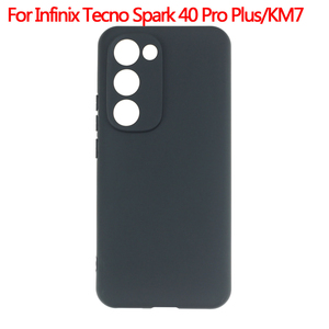 Fabricant de gros étuis en TPU mat souple givré couverture arrière étui de téléphone portable en silicone pour Tecno Spark 40 Pro <span class=keywords><strong>Plus</strong></span> <span class=keywords><strong>KM7</strong></span> - Product Image 2
