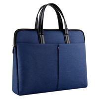 Sacoche d'affaires personnalisée avec logo, sacoche pour ordinateur portable en gros, sac à main en tissu Oxford avec fermeture éclair, sacs lifestyle, sac de conférence grande capacité