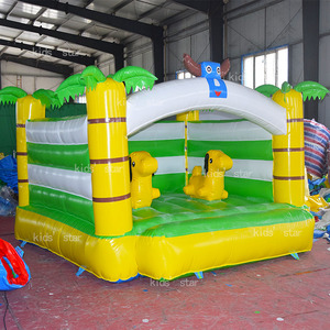 Mini château gonflable et combo structure de jeux à <span class=keywords><strong>louer</strong></span>, PVC écologique, capacité 480 kg, 5m x 5m x 3,5m, pour fêtes d'<span class=keywords><strong>anniversaire</strong></span> d'enfants de 3 à 12 ans - Product Image 5
