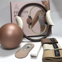 Anneau de Pilates Léger et Durable de Style Nordique pour Entraînement de Résistance Pilates Yoga Transfrontalier, Façonnage des Jambes, Couleur et Logo Personnalisables