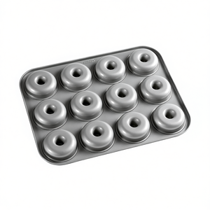Molde para donas Stadter, bandeja antiadherente para hornear 12 donas caseras - Product Image 2