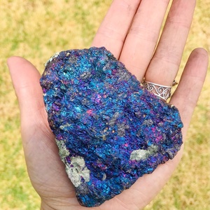 Piedra de Pirita Natural Aura al por Mayor, Piedra de Pirita Aura Arcoíris de Alta Calidad para Sanación, Decoración del Hogar y Regalos - Product Image 5