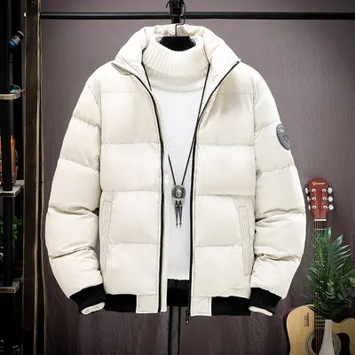 Hot Sale Männer Puffer Jacke Winter verdicken Stehkragen Puffer Jacke Casual Warm Plus Size Puffer Jacke für Männer