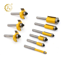 35pcs mèches de routeur CNC et fraise à bois ensemble de mèches de profil personnalisables pour outils de travail du bois Support OEM