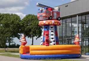WINSUN Jeux de mur d'escalade gonflable personnalisé, tour d'obstacles, trampoline, équipement de mur d'escalade gonflable en forme de rocher, <span class=keywords><strong>location</strong></span> - Product Image 4