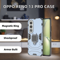 Étui antichoc OMEVE Oppo Reno 13 Pro en TPU+PC avec support magnétique pour Reno 13/12 Pro/11F/11/9/8/7
