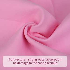 Professional Ultrasonic Cut Microfiber Cleaning <strong>Cloth</strong> 43x32cm Super Absorbent Chamois PVA Towel Car Wash <strong>Cloth</strong> - Product Image 4