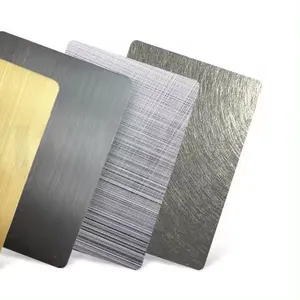 201 304 316l HL BA Brushed Finish Surface Stainless Steel Plate Sheet High Quality Steel Plate For Sale