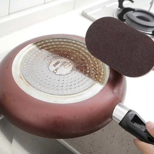 Magic Pan Cleaner Sponge Brush for Pan Pot Strong Decontamination Cleaning Brush Descaling Knife Kitchen Tools - Product Image 2