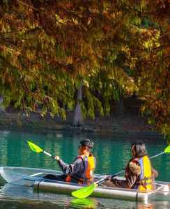 Bateau transparent à <span class=keywords><strong>deux</strong></span> <span class=keywords><strong>places</strong></span> en polycarbonate de 6 mm d'épaisseur pour les loisirs en lac côtier - Product Image 4
