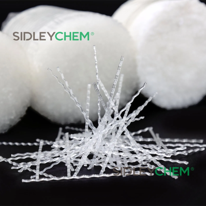 ASTM C1116 Macro Synthetic Fiber PP Factory-Direct Supply Impact Resistance for Concrete Crack Concrete Mortar Admixtures