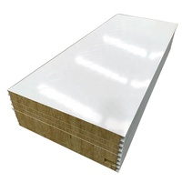 Panneau sandwich en laine de roche pour isolation thermique et acoustique, 50 mm, 75 mm, 100 mm, 150 mm, pour murs et toitures
