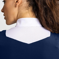 Chemise de compétition d'équitation pour femmes, 7 couleurs, sous-vêtement technique, manches courtes en mesh