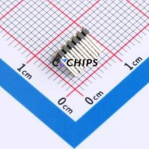 HC-PZ127-7.2L-2x6PS Pin Header SMD,P=1.27mm Connector ( Pin Structure: 2x6P )( Pitch: 1.27mm )( Row Spacing: 1.27mm ) - Product Image 1