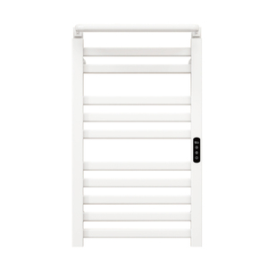 Scaldasalviette termiche per asciugamani in alluminio grigio stile moderno - Product Image 5