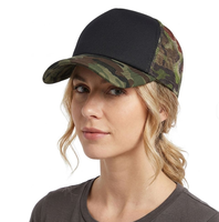 Topi Trucker Klasik Berjaring di Belakang - Bagian Depan Busa, Snapback, Cepat Kering, Dapat Disesuaikan, Topi Baseball Outdoor untuk Pria Wanita Grosir