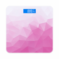 Balance numérique en verre trempé de haute précision avec grand écran LCD pour le suivi du poids et le fitness à domicile (vente en gros)