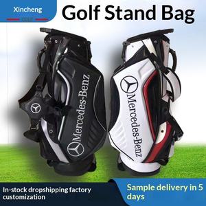 Sac de <span class=keywords><strong>golf</strong></span> en PU, logo Mercedes, marque Club Car, cadeau pour homme et femme, classique, directement de l'usine - Product Image 3