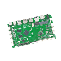 P3566 RK3566 Procesador de cuatro núcleos PCBA Placa base SKD CKD Kits y piezas