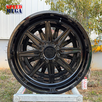 Llantas Cóncavas Profundas de 20-22 Pulgadas, Forjadas en Aleación de Aluminio 6061-T6, 5x5, 5x5.5, 6x5, 6x5.5, para Wrangler, F150, GMC, Chevrolet, Modificación/Actualización