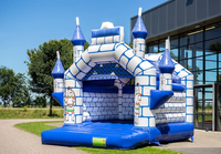 Château gonflable géant commercial personnalisable en PVC, à prix d'usine, avec thèmes animaux et sportifs
