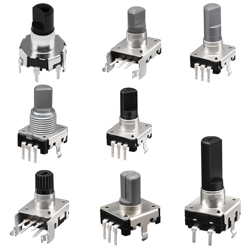 Ec12 <strong>Rotary</strong> <strong>Encoders</strong> 12mm Small Rotating <strong>Encoder</strong> 24 Pulse Rotart Potentiometer <strong>Volume</strong> 20mm <strong>Rotary</strong> <strong>Encoder</strong> With Switch