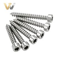 Vis à tête Allen en acier inoxydable 304, vis autotaraudeuses à six pans creux M2 M3 M4 M5 M6, petites vis pour boîtier de haut-parleur