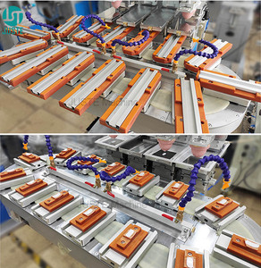 Máy In Nhiều Tấm 4 Màu Máy In Tampo <span class=keywords><strong>Pad</strong></span> Với Băng Tải Khay Đựng Cốc Mực Cho Chai Đồ Chơi Mặt Đồng Hồ Bằng Nhựa - Product Image 3