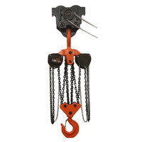 Palans à chaîne manuels en acier neufs CMFO 1-5 tonnes avec facteur de sécurité 1,25x, hauteur de levage 3m/6m pour usage commercial et hôtelier