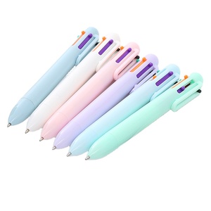 <span class=keywords><strong>Stylo</strong></span> à bille multicolores avec logo <span class=keywords><strong>personnalisé</strong></span>, dessin animé mignon, <span class=keywords><strong>quatre</strong></span> <span class=keywords><strong>couleurs</strong></span>, encre multicolores, design ciblé - Product Image 5