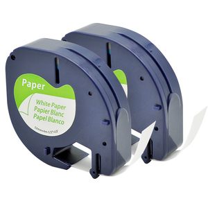 ORISON Mejor Precio Cinta de Etiquetas de Papel <span class=keywords><strong>DYMO</strong></span> LT 91200 de 12 mm de Ancho Compatible con <span class=keywords><strong>Impresora</strong></span> <span class=keywords><strong>DYMO</strong></span> <span class=keywords><strong>Letratag</strong></span> - Product Image 5