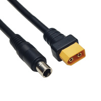 Câble de connexion JYD personnalisable en longueur, XT60 vers DC8020, faisceau de câblage mâle, cordon d'alimentation, fil de connexion de batterie
