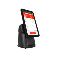 Layar Sentuh 15,6 inci Sistem POS All-in-One Mesin Kasir Pemindai Printer NFC untuk Ritel Restoran (Android/Win10)