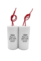 CBB60 Betriebskondensator 450V, 10µF, 50/60Hz mit Kabel für Waschmaschine und Pumpe, Unterstützt Kleinserien-Anpassung