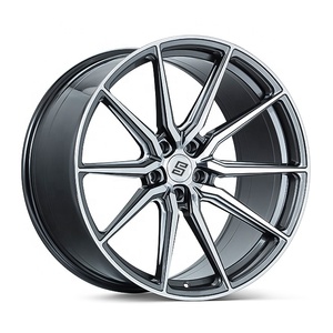 Rines Cóncavos de Doble Tinte Gris Metálico, Forjados a Medida, de 18-24 Pulgadas para Autos BMW, Audi y Mercedes - Product Image 6