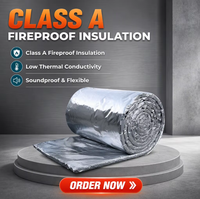 Rouleau d'isolation thermique en aluminium pour la conservation de la chaleur et la réduction du bruit des conduites de la salle des pompes