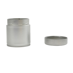 Boîte en fer blanc personnalisable (couleur et marque) pour thé en vrac, lot <span class=keywords><strong>de</strong></span> 3 récipients alimentaires à double <span class=keywords><strong>couvercle</strong></span> pour collations, sucre et aliments pour bébés - Product Image 2