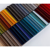 Tissu en velours vert imperméable personnalisé pour la décoration intérieure, 100% polyester, peluche, texture hollandaise, tissu de canapé en velours