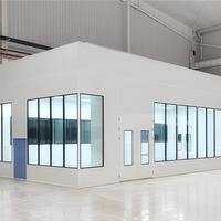 Usine chinoise Production personnalisée de salle sans poussière de laboratoire modulaire de haute qualité classe 100 1000 avec système CVC
