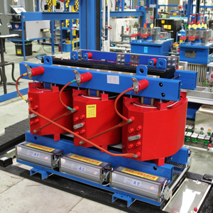 Transformateur de puissance à sec 650 kVA 13,8 kV 400 V à 3 bobinages en cuivre à faible perte de tension 6 kV primaire, directement du fabricant (35 ans d'expérience) - Product Image 6