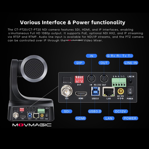 Oferta Especial: Mezclador de Video Movmagic M4E + Cámaras PTZ <span class=keywords><strong>MC2</strong></span>-<span class=keywords><strong>E</strong></span> con Entrada HD 1080P para Transmisión en Vivo - Product Image 6