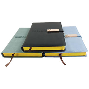 Agenda Agenda en Cuir Souple de <span class=keywords><strong>365</strong></span> <span class=keywords><strong>Jours</strong></span>, Anglais, Espagnol, Allemand, Agenda A5 - Product Image 3