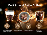 Distributeur automatique de café intelligent TCN, distributeur automatique de boissons avec paiement sans argent liquide pour les bureaux et la vente au détail